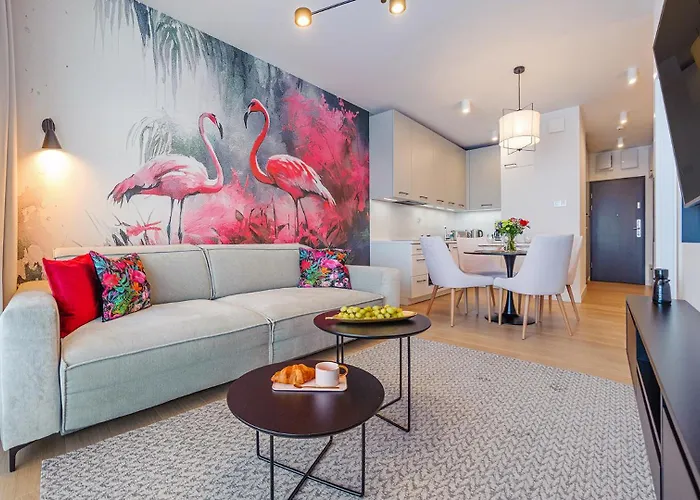 Aqua Flaming B103- Parking Basen Fitness I Bawialnia W Cenie- Polanki Aqua - Apartament Kołobrzeg